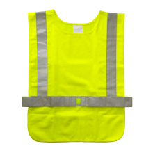 Reflective safety vest with adjustable velcro closure